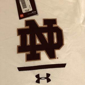 Under Armour Notre Dame T-shirt, mens L